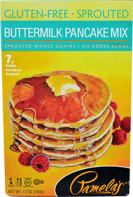 Pamelas Products Buttermilk Pancake Mix Gluten Free - 12 oz