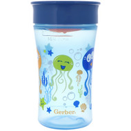 3 PACK of NUK, Magic 360, Magical Spoutless Cup, 12+ Months, Boy, 1 Cup, 10 oz (300 ml)