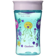 3 PACK of NUK, Magic 360, Magical Spoutless Cup, 12+ Months, Girl, 1 Cup, 10 oz (300 ml)