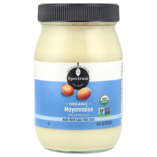 <img alt="Spectrum Culinary, Organic Mayonnaise, 16 fl oz (473 ml)" title="Spectrum Culinary, Organic Mayonnaise, 16 fl oz (473 ml),022506002357"