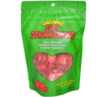 3 PACK of Karens Naturals, Organic Just Strawberries, 1.2 oz (34 g)