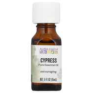 <img alt="Aura Cacia, Pure Essential Oil, Cypress, 0.5 fl oz (15 ml)" title="Aura Cacia, Pure Essential Oil, Cypress, 0.5 fl oz (15 ml),051381911157"
