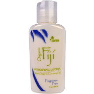 Organic Fiji, Nourishing Lotion, Fragrance Free, 3 oz (89 ml)