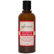 Out of Africa, Shea Butter Body Wash, Geranium, 9 fl oz (270 ml)
