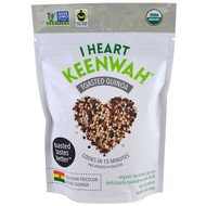 I Heart Keenwah, Toasted Quinoa, Bolivian Tricolor Royal Quinoa, 12 oz (340 g)