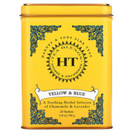 <img alt="Harney & Sons, HT Tea Blends, Yellow & Blue, Caffeine Free, 20 Sachets, 1.4 oz (40 g)" title="Harney & Sons, HT Tea Blends, Yellow & Blue, Caffeine Free, 20 Sachets, 1.4 oz (40 g),636046316074"