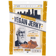 3 PACK of Louisville Vegan Jerky Gluten Free Smokey Carolina BBQ -- 3 oz