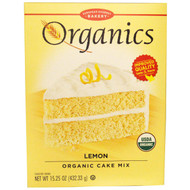 European Gourmet Bakery, Organics, Cake Mix, Lemon, 15.25 oz (432.33 g)