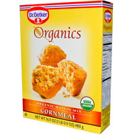 European Gourmet Bakery, Organics, Cornmeal Muffin Mix, 16 oz (453 g)
