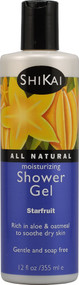 Shikai, All Natural Moisturizing Shower Gel Starfruit - 12 fl oz
