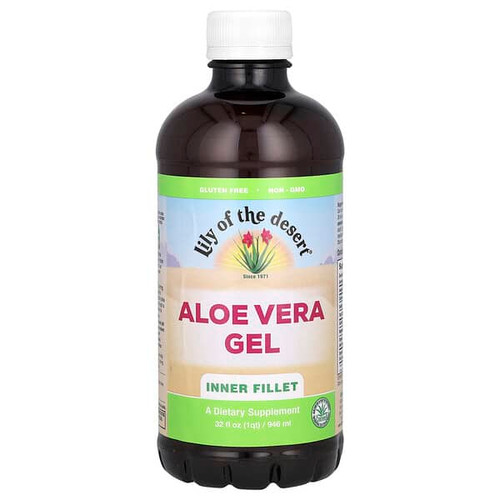 <img alt="Lily of the Desert, Aloe Vera Gel, Inner Fillet, 32 fl oz (946 ml)" title="Lily of the Desert, Aloe Vera Gel, Inner Fillet, 32 fl oz (946 ml),026395100323"