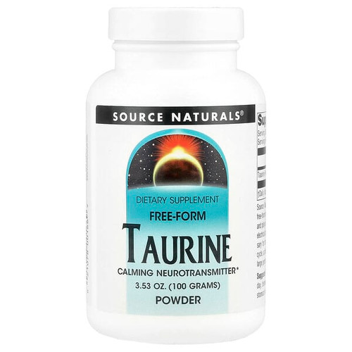 <img alt="Source Naturals, Taurine Powder, 3.53 oz (100 g)" title="Source Naturals, Taurine Powder, 3.53 oz (100 g),021078001669"