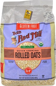 Bobs Red Mill Gluten Free Organic Rolled Oats - 32 oz