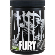 Universal Nutrition, Animal Fury, Green Apple, 82.65 g