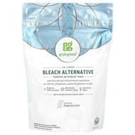 <img alt="Grab Green, Bleach Alternative Powder Detergent Pods, Fragrance Free, 24 Loads, 12.6 oz (360 g)" title="Grab Green, Bleach Alternative Powder Detergent Pods, Fragrance Free, 24 Loads, 12.6 oz (360 g),899696002043"