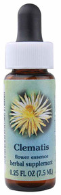 Flower Essence Clematis Herbal Supplement - 0.25 fl oz