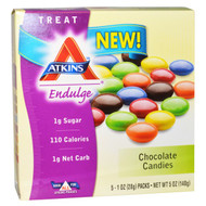 3 PACK of Atkins, Treat Endulge, Chocolate Candies, 5 Packs, 1 oz (28 g) Each