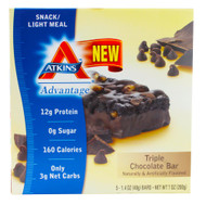 3 PACK of Atkins Tripe chocolate bar Chocolate -- 5 Bars