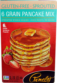 Pamelas Products 6 Grain Pancake Mix Gluten Free - 12 oz