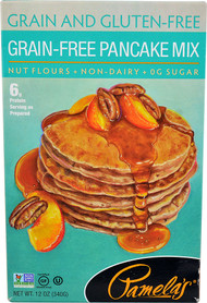 3 PACK of Pamelas Products Grain-Free Pancake Mix Gluten Free -- 12 oz