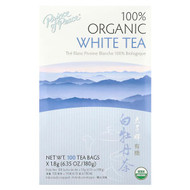 <img alt="Prince of Peace, 100% Organic White Tea, 100 Tea Bags, 6.35 oz (180 g)" title="Prince of Peace, 100% Organic White Tea, 100 Tea Bags, 6.35 oz (180 g),039278182002"