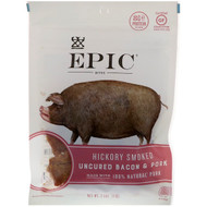 3 PACK of Epic Bar, Bites, Uncured Bacon & Pork, Hickory Smoked, 2.5 oz (71 g)
