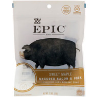 Epic Bar, Bites, Uncured Bacon & Pork, Sweet Maple, 2.5 oz (71 g)