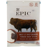 Epic Bar, Bites, Tender Beef Steak, Sweet & Spicy Sriracha, 2.5 oz (71 g)