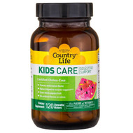 Country Life, Kids Care Digestive Support, Watermelon, 120 Chewable Wafers