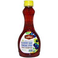 Madhava Natural Sweeteners, Organic Blueberry Agave Pancake Syrup, 11.75 fl oz (347 ml)