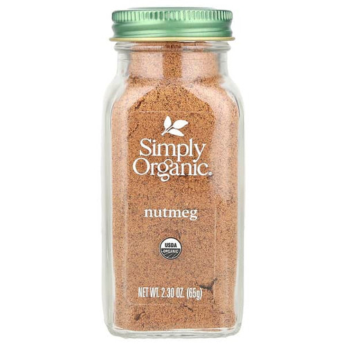 <img alt="Simply Organic, Nutmeg, 2.3 oz (65 g)" title="Simply Organic, Nutmeg, 2.3 oz (65 g),089836187666"