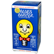 Blues Buster, Full Spectrum Light Bulb, 100 Watts-Frosted, 1 Bulb (5 PACK)
