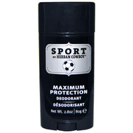 3 PACK of Herban Cowboy, Sport, Maximum Protection Deodorant, 2.8 oz (80 g)