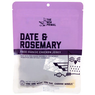 The New Primal, Free-Range Chicken Jerky, Date & Rosemary, 2 oz (56 g)