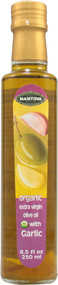 Mantova, Organic Extra Virgin Olive Oil,  Garlic - 8.5 fl oz