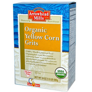 Arrowhead Mills, Organic Yellow Corn Grits, 24 oz (680 g)