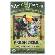 <img alt="Mate Factor, Organic Yerba Mate, Fresh Green, 24 Tea Bags, 2.96 oz (84 g)" title="Mate Factor, Organic Yerba Mate, Fresh Green, 24 Tea Bags, 2.96 oz (84 g),830568000101"