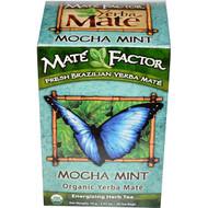 Mate Factor, Organic Yerba Mat?, Mocha Mint, 20 Tea Bags, 2.47 oz (70 g) (Discontinued Item)