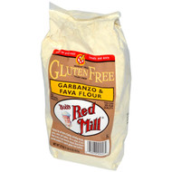 Bobs Red Mill, Garbanzo & Fava Flour, Gluten Free, 22 oz (623 g)