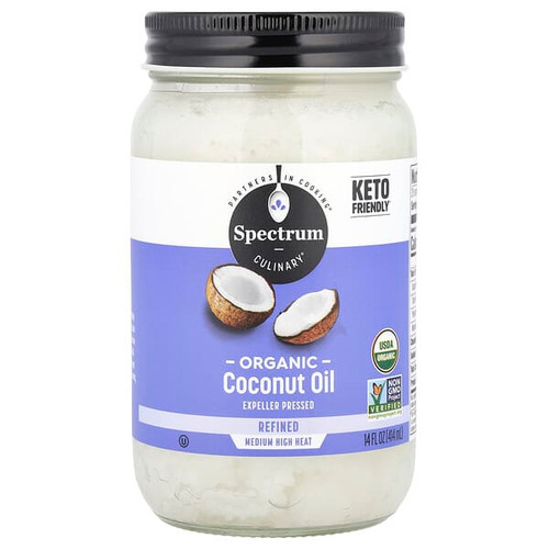 <img alt="Spectrum Culinary, Organic Coconut Oil, Refined, 14 fl oz (414 ml)" title="Spectrum Culinary, Organic Coconut Oil, Refined, 14 fl oz (414 ml),022506002005"