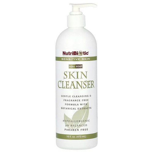 <img alt="NutriBiotic, Skin Cleanser, Non-Soap, Fragrance Free, 16 fl oz (473 ml)" title="NutriBiotic, Skin Cleanser, Non-Soap, Fragrance Free, 16 fl oz (473 ml),728177010232"