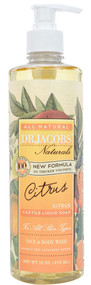 Dr. Jacobs Naturals Liquid Castile Soap Face & Body Wash Citrus - 16 oz