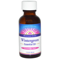 Heritage Store, Essential Oil, Wintergreen, 1 fl oz (30 ml)