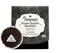 Vitaco Organic Black Tea  Proper English Breakfast - 16 Sachets