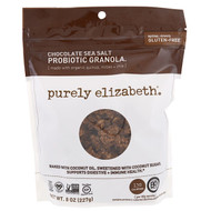 3 PACK of Purely Elizabeth Probiotic Granola Gluten Free Chocolate Sea Salt -- 8 oz
