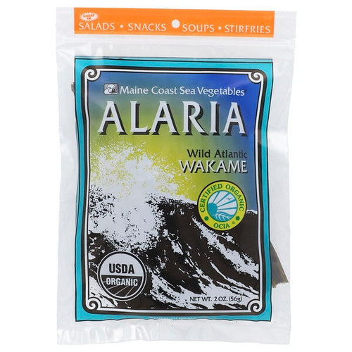 <img alt="Maine Coast Sea Vegetables, Alaria, Wild Atlantic Wakame, 2 oz (56 g)" title="Maine Coast Sea Vegetables, Alaria, Wild Atlantic Wakame, 2 oz (56 g),034529123612"