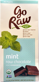 Go Raw, Organic Raw Chocolate, Mint - 1.8 oz