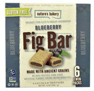 3 PACK of Natures Bakery Gluten Free Fig Bar Blueberry -- 6 Packs