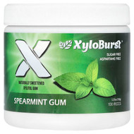 <img alt="Xyloburst, Xylitol Gum, Spearmint, 100 Pieces, 5.29 oz (150 g)" title="Xyloburst, Xylitol Gum, Spearmint, 100 Pieces, 5.29 oz (150 g),892327002009"
