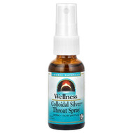 <img alt="Source Naturals, Wellness, Colloidal Silver Throat Spray, 30 PPM, 1 fl oz (29.57 ml)" title="Source Naturals, Wellness, Colloidal Silver Throat Spray, 30 PPM, 1 fl oz (29.57 ml),021078010272"